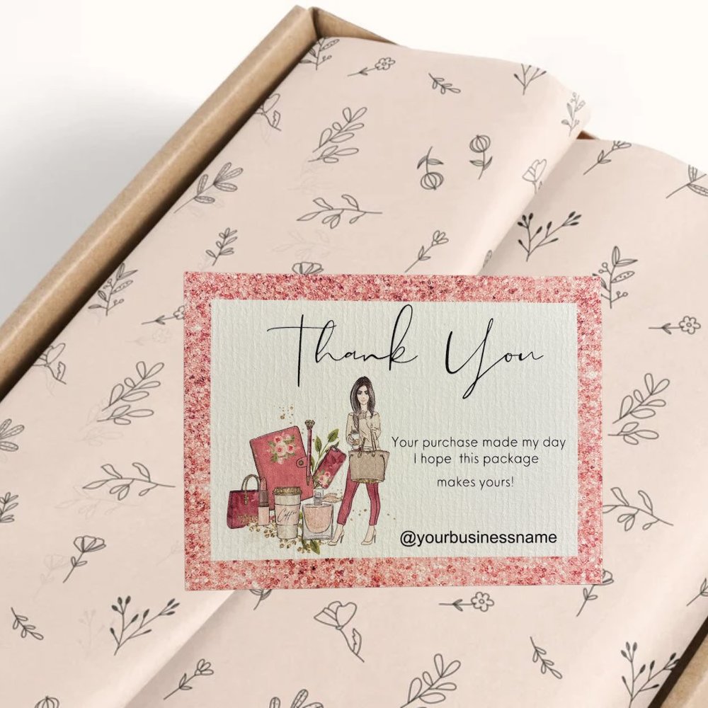 Thank You Card For Online Business